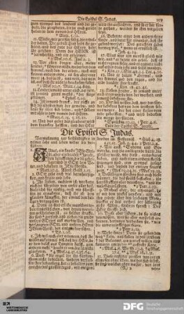 Die Epistel S. Judas.