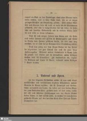 5. Unkraut und Spreu
