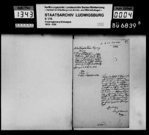 Schuldenwesen der Schulgemeinde Hummelsweiler, Gde. Rosenberg