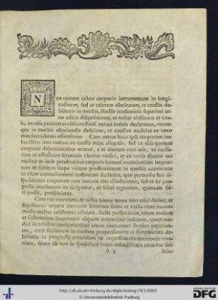 Non tantum celere corporis incrementum in longitudinem, ...