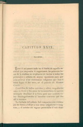 Capítulo XXIX. - La misa.