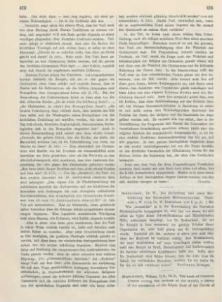 424 [Rezension] Breitenbach, W., Die Gründung und erste Entwicklung des Deutschen Monistenbundes