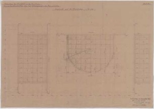 Troost, Paul Ludwig; München, Arcisstr. 12; Führerbau der NSDAP - Eiserne Dachkonstruktion über Sitzungssaal und Treppenhallen, Staubdecken (Aufsicht)