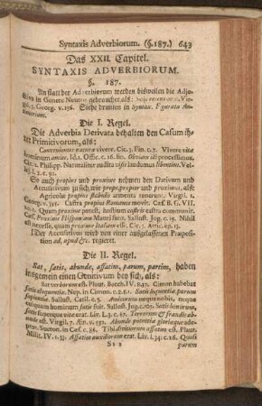 Syntax Adverbiorum