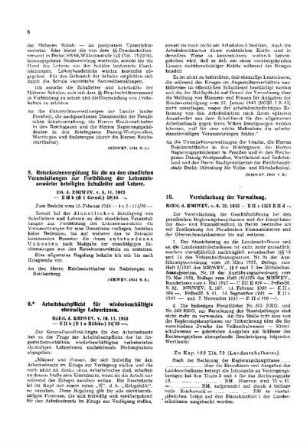 Vereinfachung der Verwaltung : [Amtliche Erlasse] ; [Amtlicher Teil]
