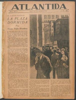 La Plaza Dormida : El cuento nacional