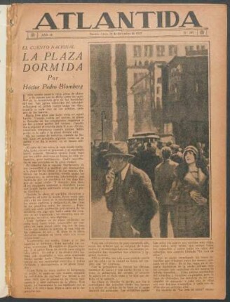 La Plaza Dormida : El cuento nacional