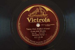 Tosca : Vissi d'arte e d'amor (Love and music); (act 2) / (Puccini)