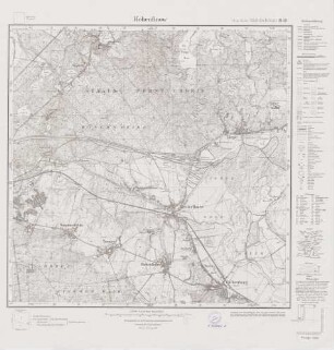 3149 Hohenfinow, Meßtischblatt (4cm - Karte)