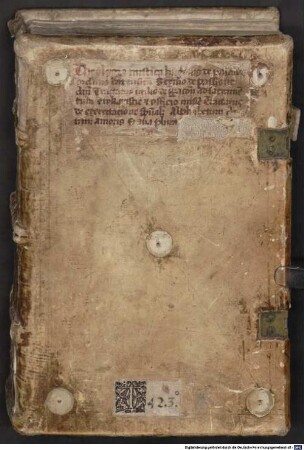 Hugonis de Palma theologia mistica - BSB Clm 18590