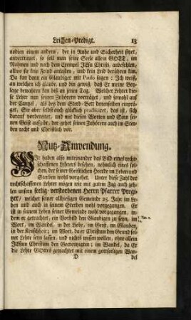 13-17, Nutz-Anwendung