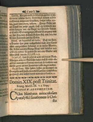 [Dominica XIX. Post Trinitatis - Dominica XXIV. Post Trinitatis.]
