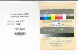 Entnazifizierung Josef Pohl , geb. 22.01.1893 (Angestellter)