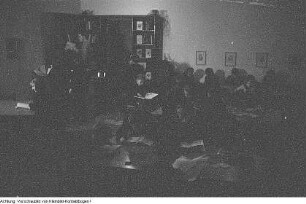 Dresden, Heidestraße, Kinderbücherei, November 1950