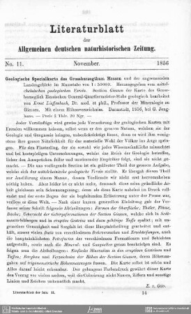 Nr. 11. November 1856