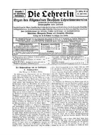 Die Wohnungsfrage und die Volksschule : B. Wohnungsreform