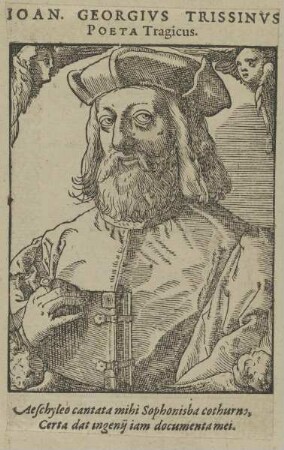 Bildnis des Iohannes Georgius Trissinus