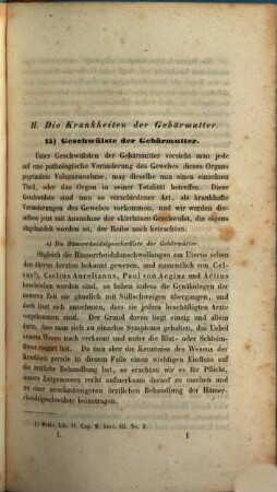 Die Frauenzimmerkrankheiten nach den neuesten Ansichten und Erfahrungen zum Unterricht für praktische Aerzte, 2,1