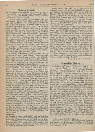 284-288 Literarische Notizen