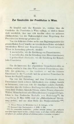 II. Zur Geschichte der Prostitution in Wien