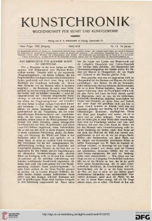 Heft 13 (14. Januar 1910)