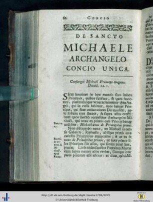 De Sancto Michaelo Archangelo