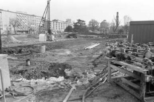 Tiefgarage am Festplatz. Neubau