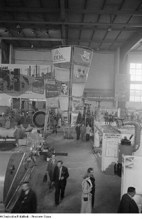 Energie- und Kraftmaschinen auf der Leipziger Herbstmesse 1954