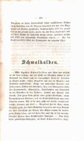 Schmalkalden.