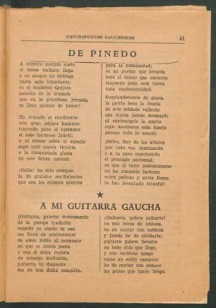 A mi guitarra gaucha