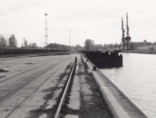 Königs Wusterhausen, Binnenhafen, Hafenbahngleise