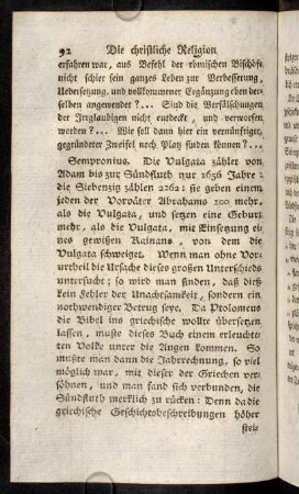 92-103, [Wie die Vulgatra mit den Siebenzig übereinstimme?]
