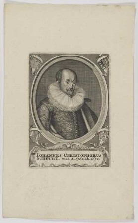 Bildnis des Iohannes Christophorus Scheurl