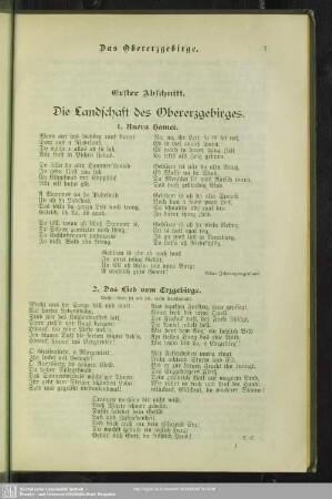 Das Obererzgebirge