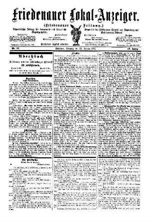 Nr. 19, 22.01.1911