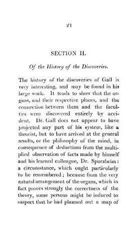 Section II. Of the History of the Discoveries.