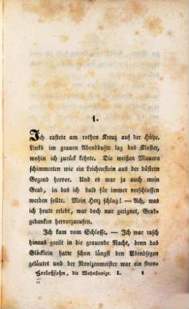Gesammelte Schriften, 4. Die Wahnsinnige ; 1