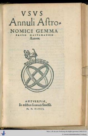 Usus Annuli Astronomici.
