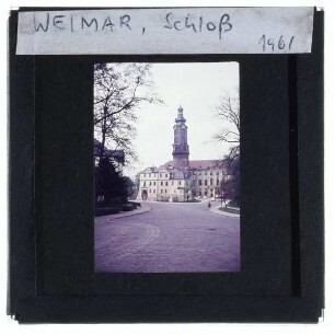Weimar, Schloss,Weimar, Platz der Demokratie