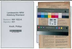 Entnazifizierung Phillipp Knoth , geb. 18.11.1900 (Kaufmann)