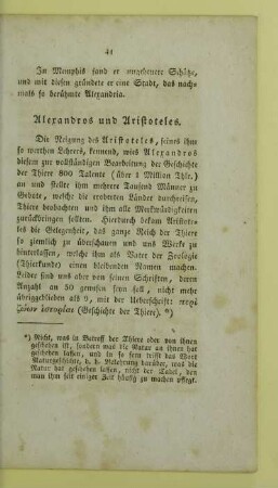 Alexandros und Aristoteles
