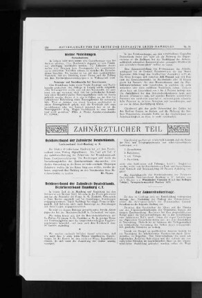 Reichsverband der Zahnärzte Deutschlands.