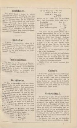 Landwirthschaft.
