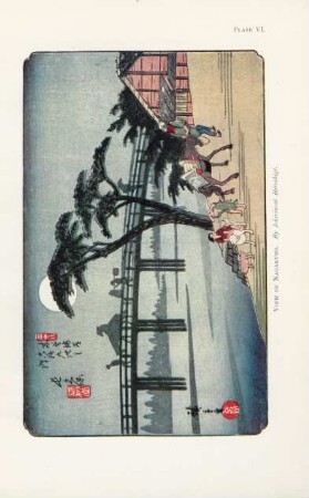 Plate VI. View of Nagakubo. By Ichiriusai Hiroshigé