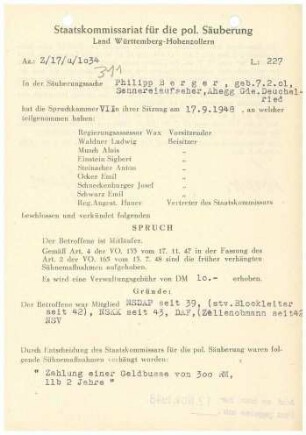 Berger, Philipp