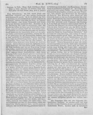 Schilling, M. W.: Quaestio de Cornelii Celsi vita. Pars prior de Celsi aetate. Leipzig: Voß 1824