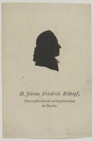 Bildnis des Johann Friedrich Rehkopf