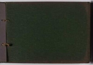 Innenseite des Hinterdeckels : Album einer Fahrt nach Dittersbach und einer Reise ans Meer 1906. Kartoneinband, geprägt mit Kordelbindung; 13,2 x 18,6 x 1 cm (ab 1906). Dresden: SLUB/DF 2017.A.403