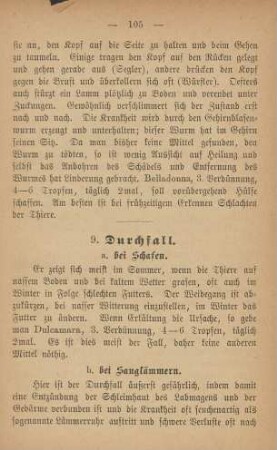 9. Durchfall