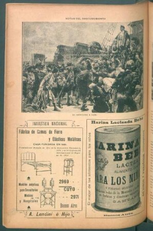 Notas del descubrimiento - La sublevación a bordo - [Dibujo]